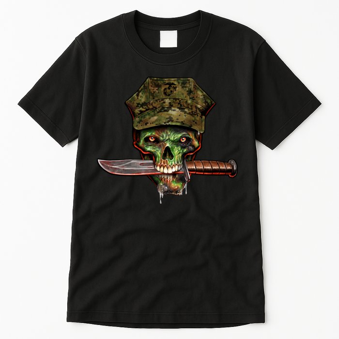 Marine Skull Tall T-Shirt