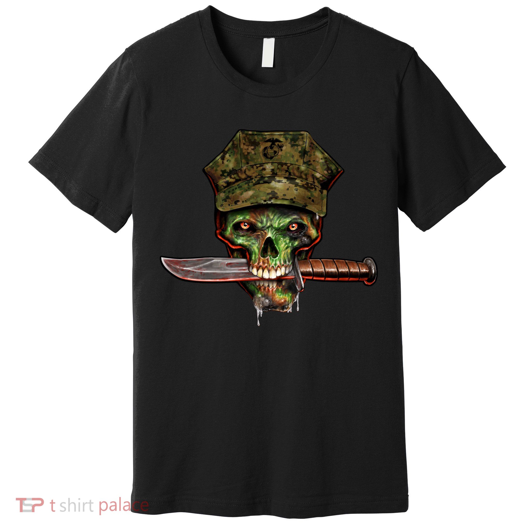Marine Skull Premium T-Shirt