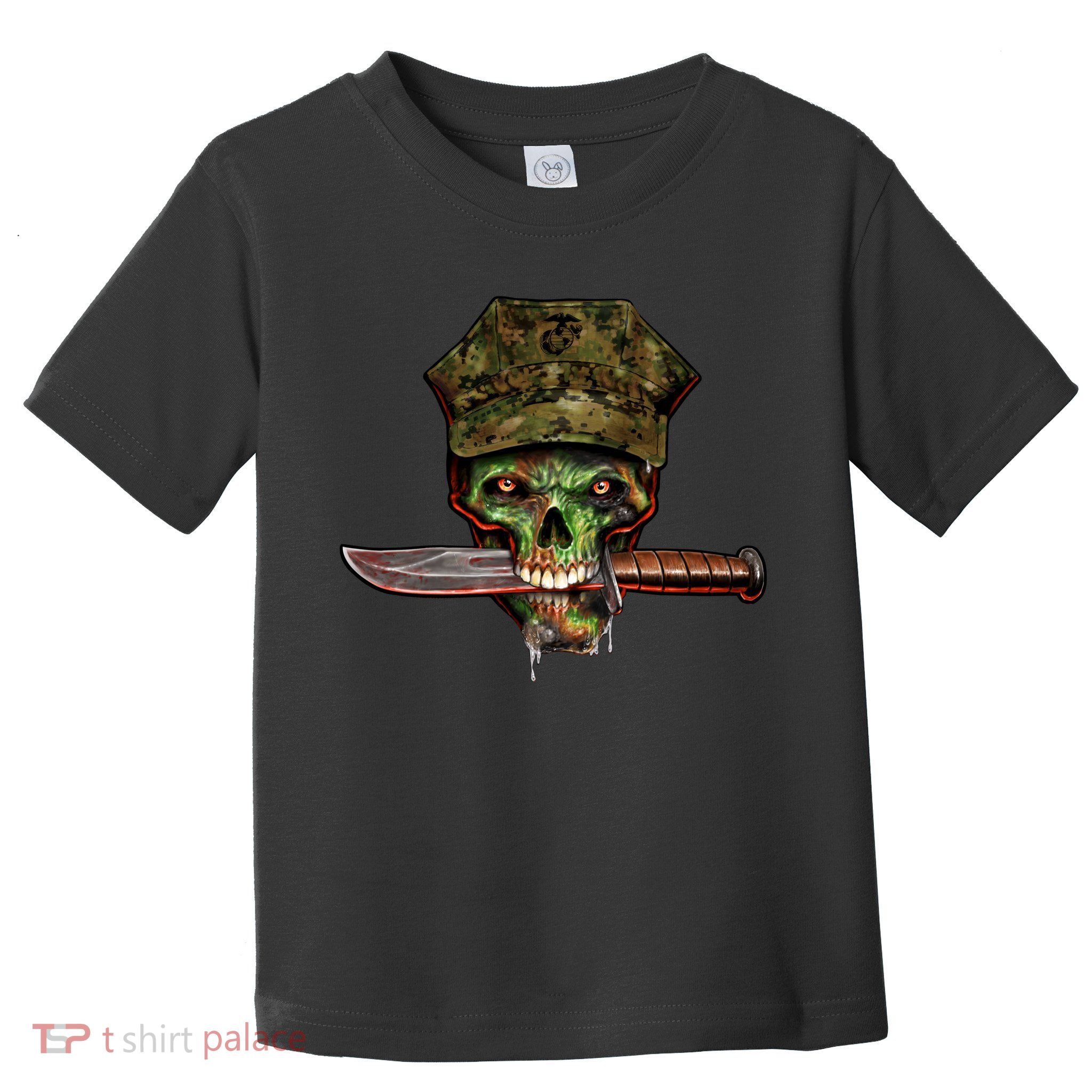 Marine Skull Toddler T-Shirt