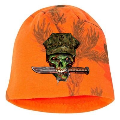 Marine Skull Kati - Camo Knit Beanie