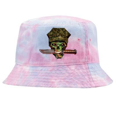 Marine Skull Tie-Dyed Bucket Hat