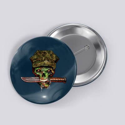 Marine Skull Button