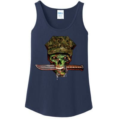 Marine Skull Ladies Essential Tank