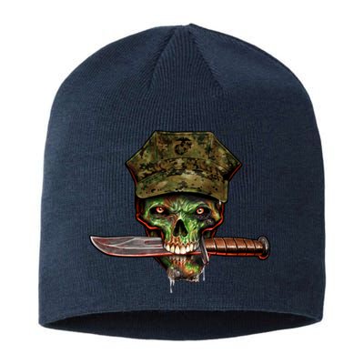 Marine Skull Sustainable Beanie