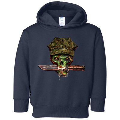 Marine Skull Toddler Hoodie