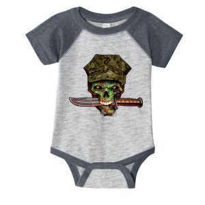 Marine Skull Infant Baby Jersey Bodysuit