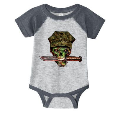 Marine Skull Infant Baby Jersey Bodysuit