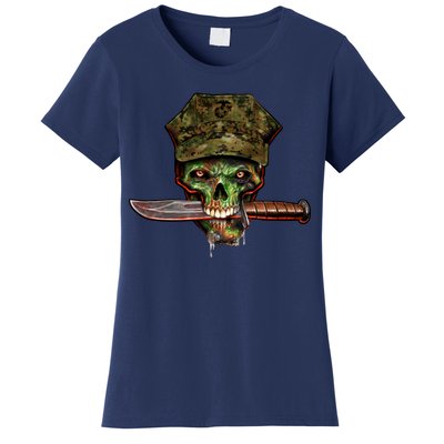 Marine Skull Women's T-Shirt