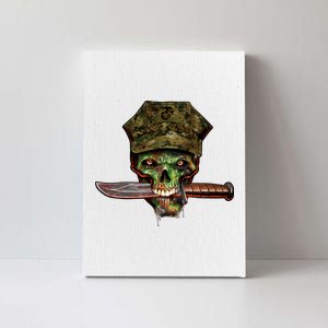 Marine Skull Canvas