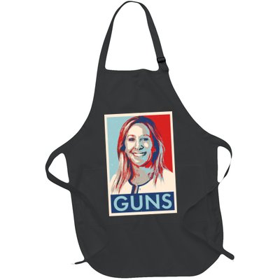 Marjorie Taylor Greene Guns Vintage Vote Poster Apron