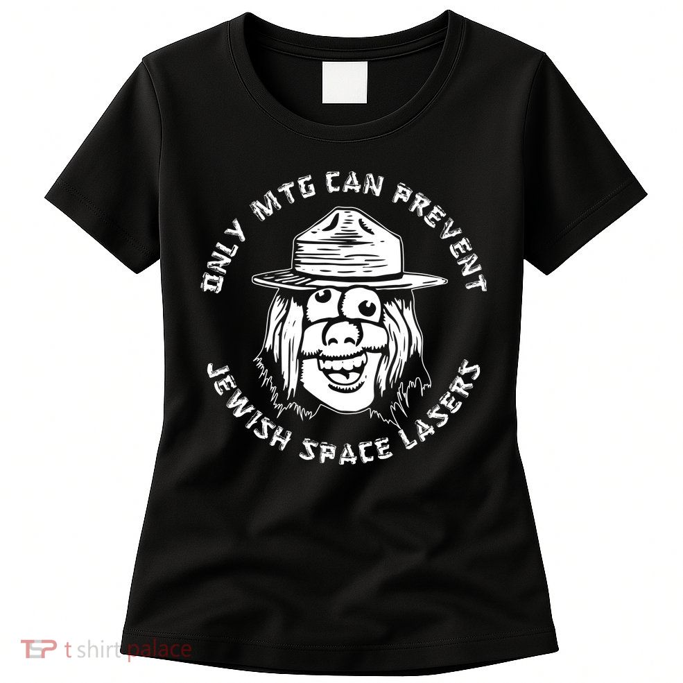 Marjorie Taylor Greene Jewish Space Laser Womens T-Shirt
