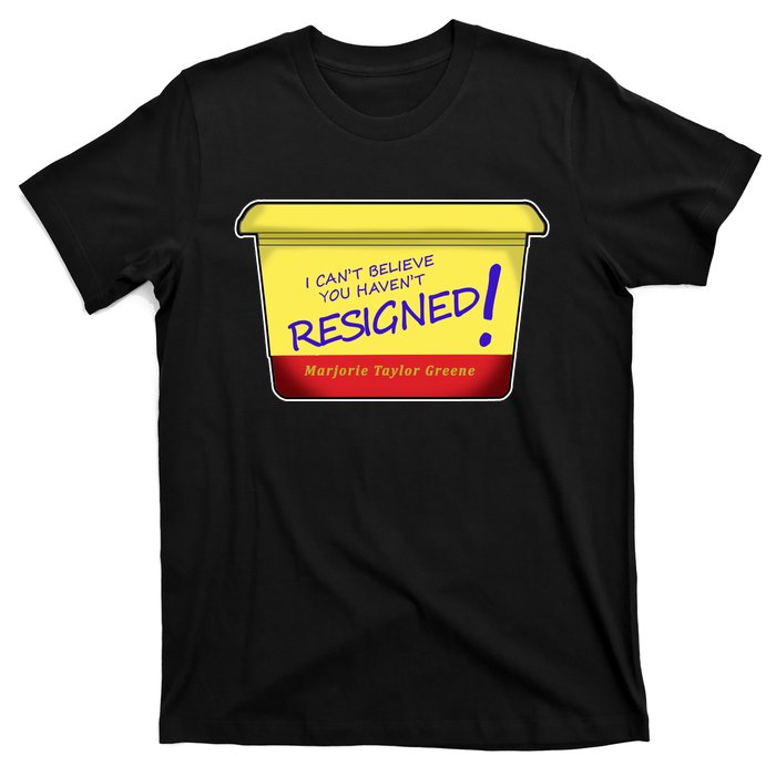 Marjorie Taylor Greene Margarine Politics T-Shirt