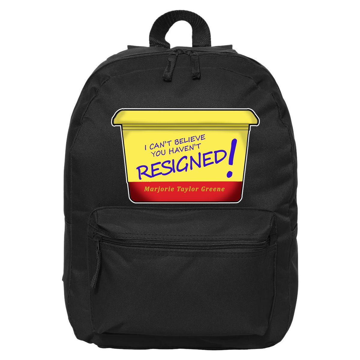 Marjorie Taylor Greene Margarine Politics 16 in Basic Backpack