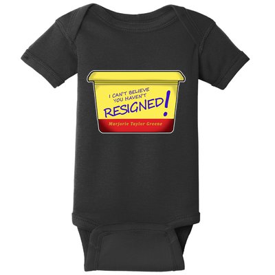 Marjorie Taylor Greene Margarine Politics Baby Bodysuit