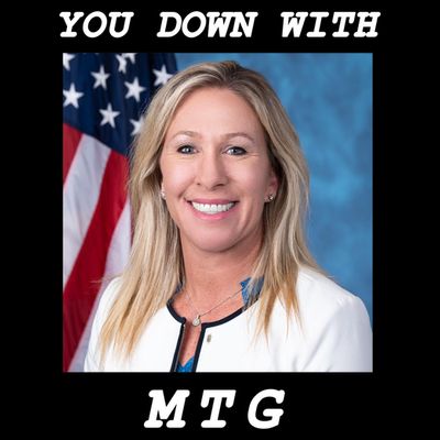 Marjorie Taylor Greene You Down With MTG T-Shirt