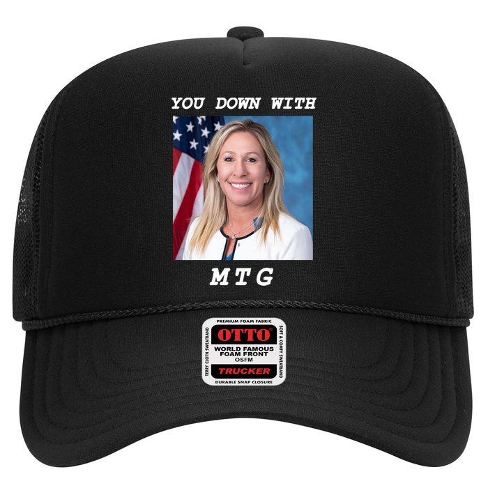 Marjorie Taylor Greene You Down With MTG Trucker Hat
