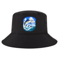 Marlin Fishing Cool Comfort Performance Bucket Hat