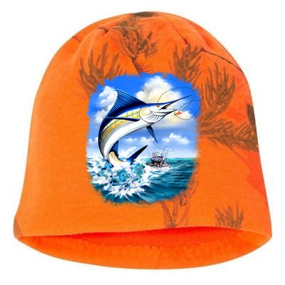 Marlin Fishing Kati - Camo Knit Beanie