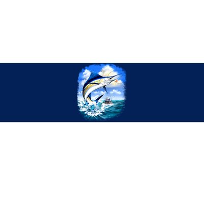 Marlin Fishing Bumper Sticker