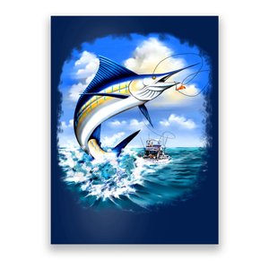 Marlin Fishing Poster