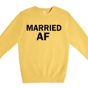 Married AF Premium Crewneck Sweatshirt