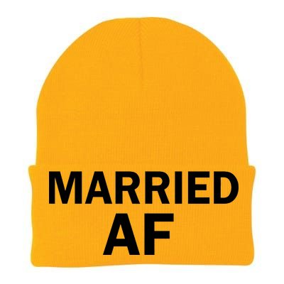 Married AF Knit Cap Winter Beanie