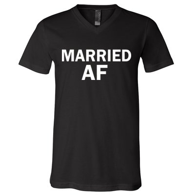 Married AF V-Neck T-Shirt