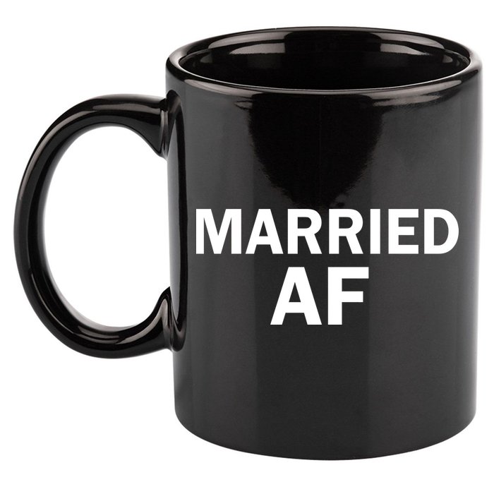 Married AF 11oz C Handle Ceramic Mug
