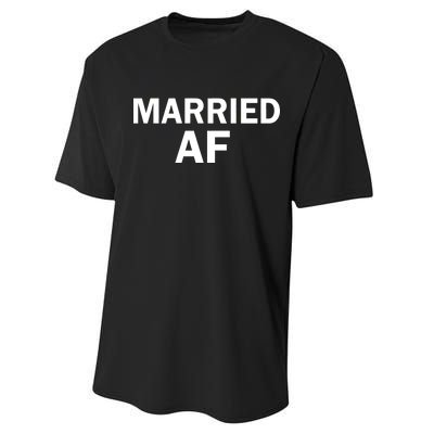 Married AF Performance Sprint T-Shirt