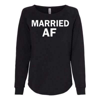 Married AF Womens California Wash Sweatshirt