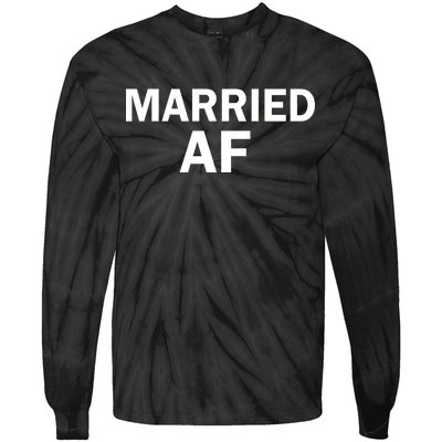 Married AF Tie-Dye Long Sleeve Shirt