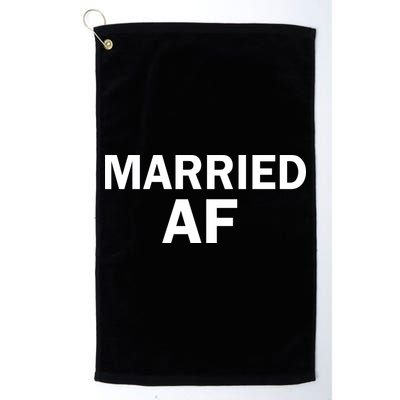 Married AF Golf Towel