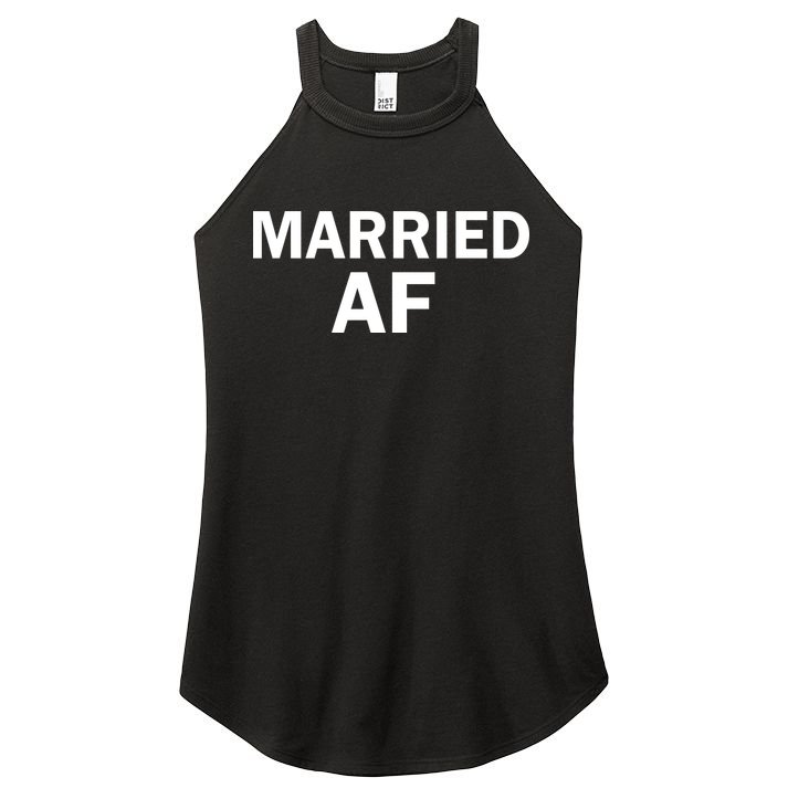 Married AF Women's Perfect Tri Rocker Tank