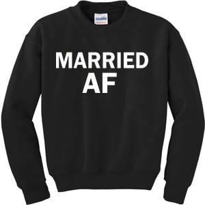 Married AF Kids Sweatshirt