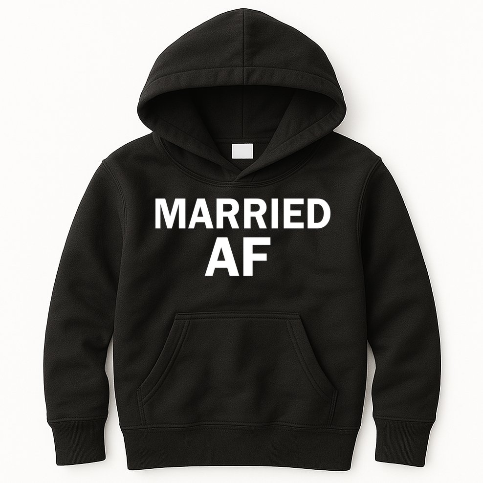 Married AF Kids Hoodie