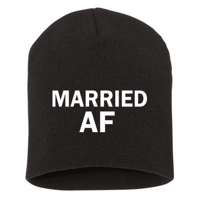 Married AF Short Acrylic Beanie