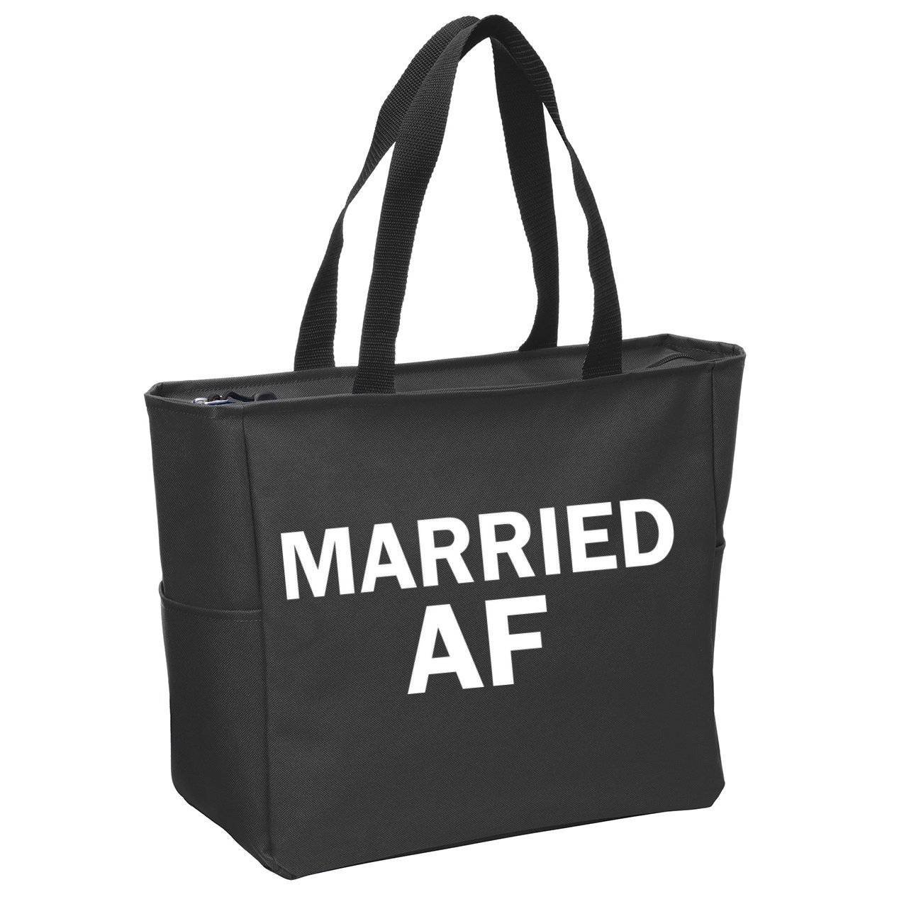 Married AF Zip Tote Bag
