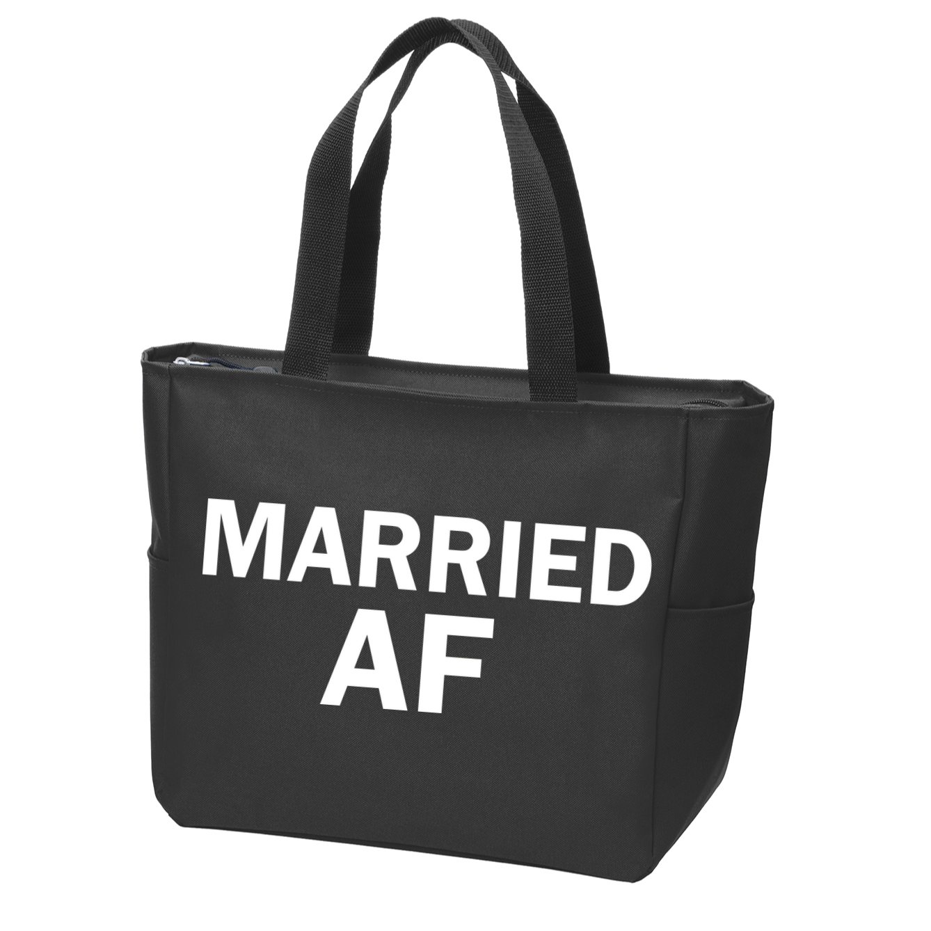 Married AF Zip Tote Bag