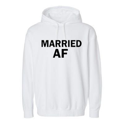 Married AF Garment-Dyed Fleece Hoodie