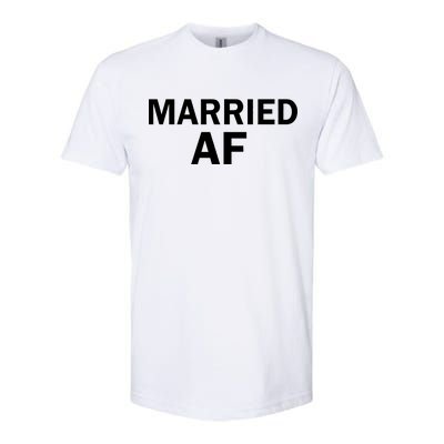 Married AF Softstyle® CVC T-Shirt