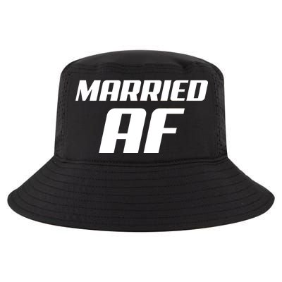 Married AF Funny Marriage Wedding Cool Comfort Performance Bucket Hat