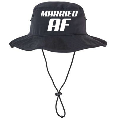 Married AF Funny Marriage Wedding Legacy Cool Fit Booney Bucket Hat