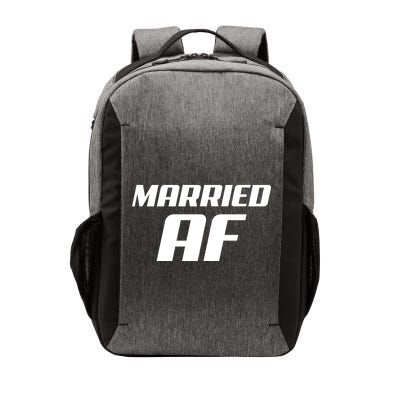 Married AF Funny Marriage Wedding Vector Backpack