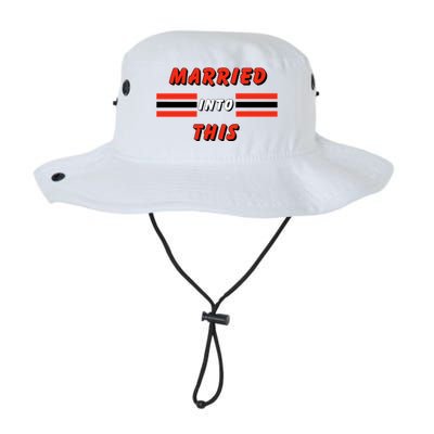 Married Into This Cleveland Football Fan Legacy Cool Fit Booney Bucket Hat