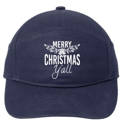 Marry Christmas Y'all 7-Panel Snapback Hat