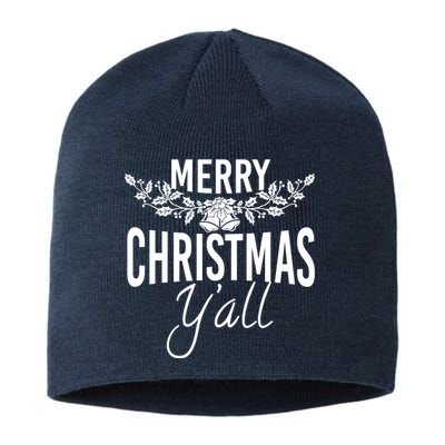 Marry Christmas Y'all Sustainable Beanie