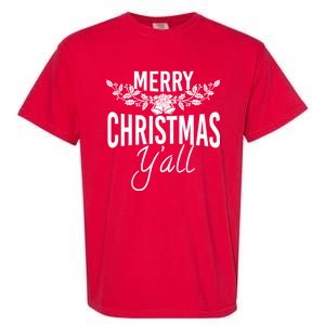 Marry Christmas Y'all Garment-Dyed Heavyweight T-Shirt