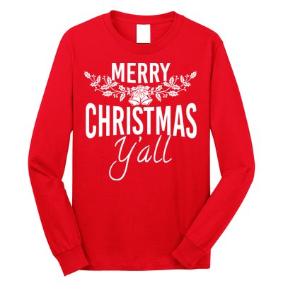 Marry Christmas Y'all Long Sleeve Shirt