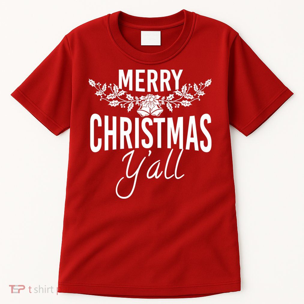 Marry Christmas Y'all Tall T-Shirt