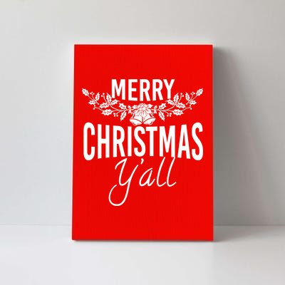 Marry Christmas Y'all Canvas